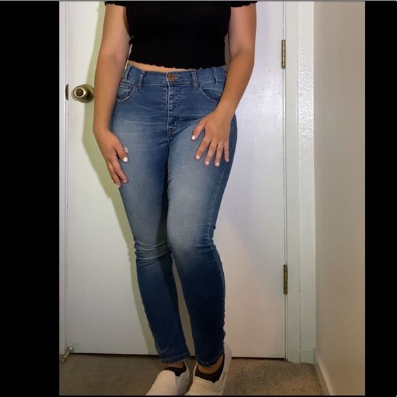 One x One Teaspoon Kidds Slimming Skinny Jeans - Picture 1 of 8